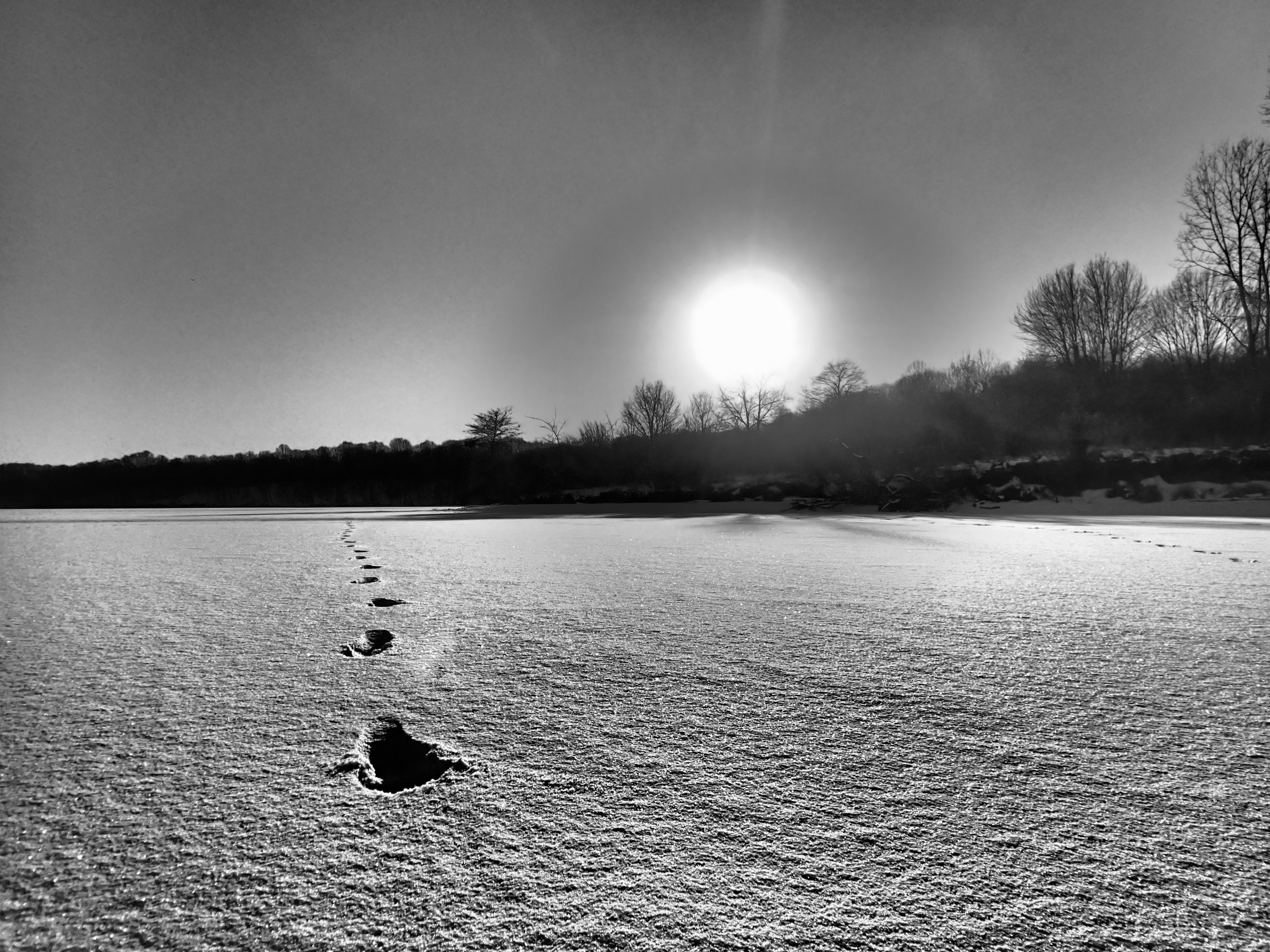 Frozen Footsteps Eagle Creek