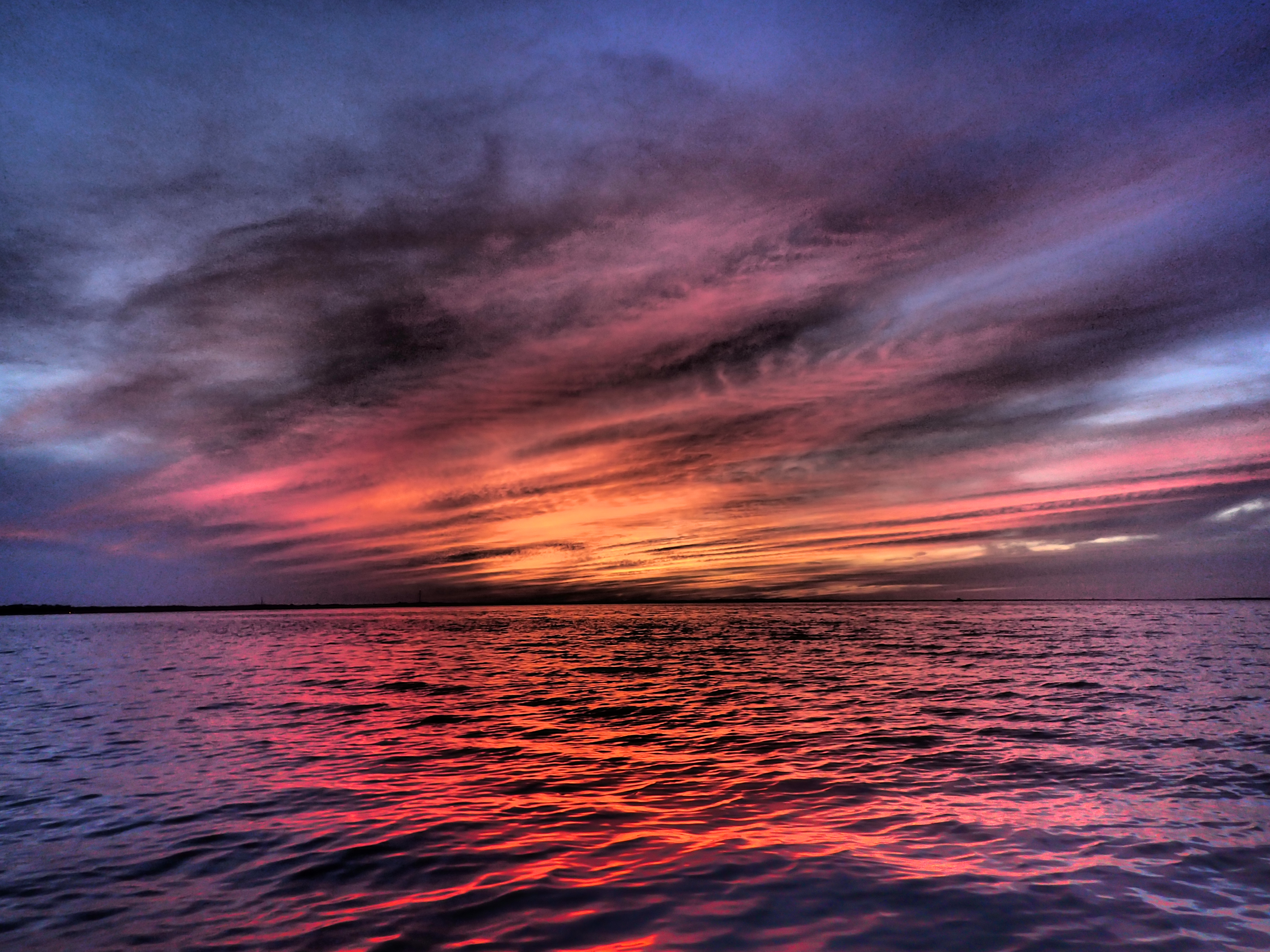 Sunset on Blackwater Sound