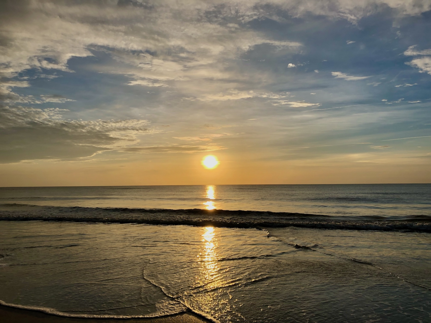 Coquina Sunrise on Ormond Beach Live